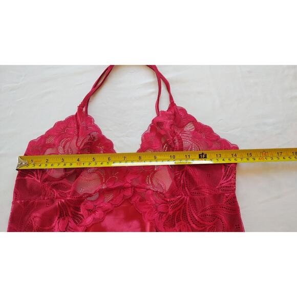 NWT Avoidlove Red sexy babydoll dress set Size M - Picture 7 of 10